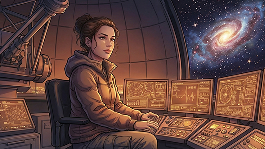 The Starlight Cartographer illustration